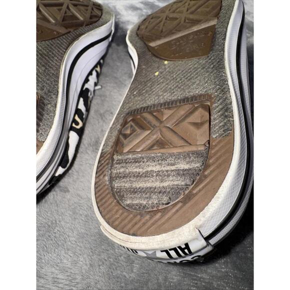 Converse All Star Chuck Taylor Leopard Low Top Shoreline Slip On Women 8 - Picture 12 of 15